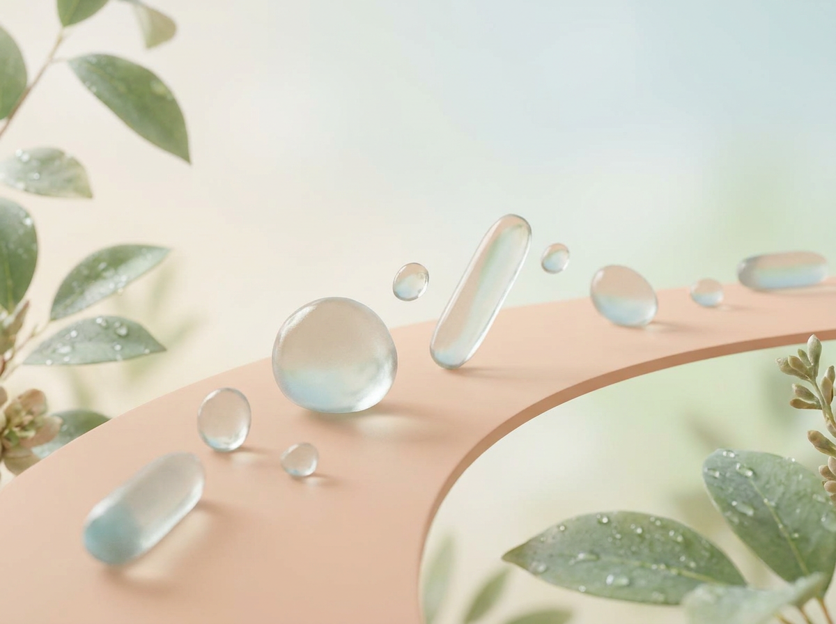 매끄러운 도로 위에서 꽉 막혀 있던 교통 체증이 점차 해소되며 원활하게 흘러가는 모습을 추상적인 그래픽으로 표현한 이미지